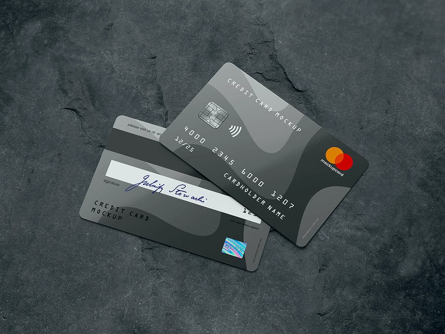 Credit Card / Membership Card MockUp