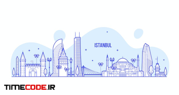 Istanbul Skyline, Turkey
