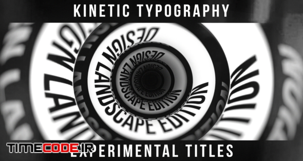 Cast Kinetic Typography