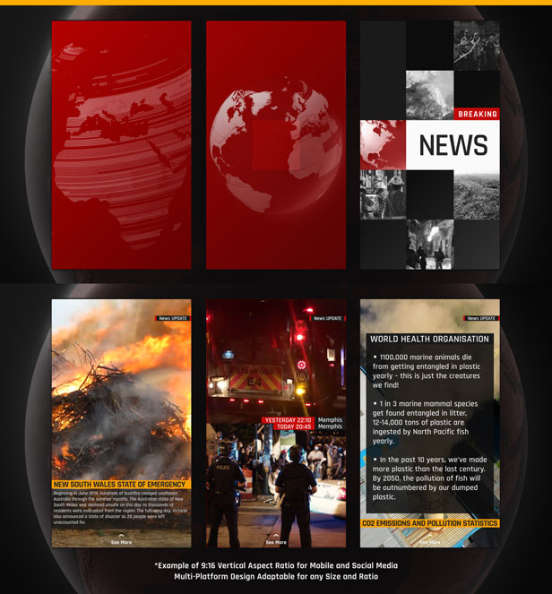  Multi-Platform NEWS Graphics ToolKit for Premiere Pro 