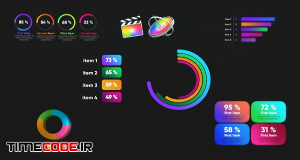 Infographic Graphs Toolkit-Final Cut Pro