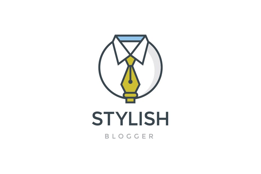 Stylish Blogger Logo Template