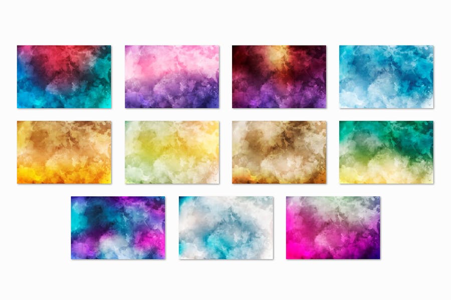 11 Watercolor Backgrounds