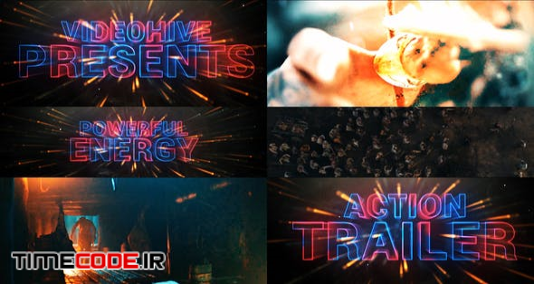 Cinematic Neon Trailer Teaser 