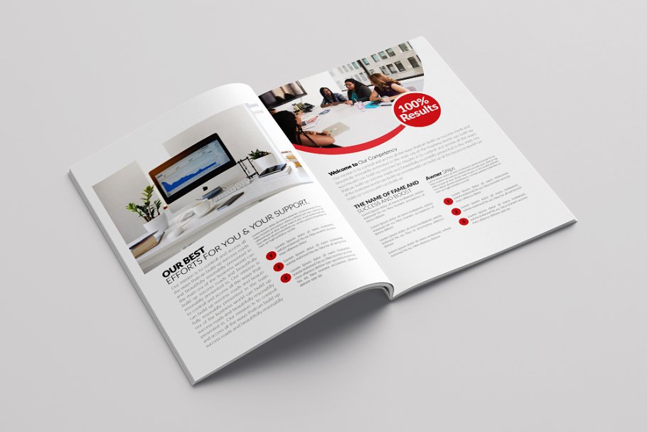 Business Catalogue Brochure 16 Pages | Creative Photoshop Templates