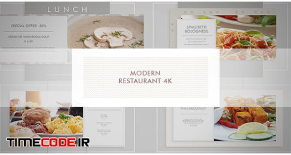 Modern Restaurant/ New Cafe/ Chef