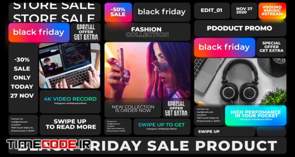 Black Friday Store Product Stories