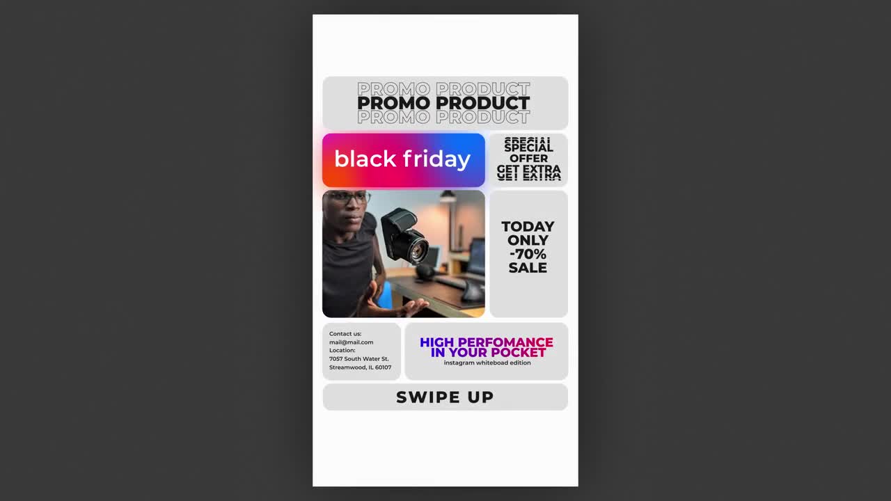 Black Friday Store Product Stories