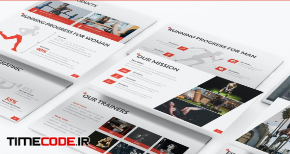 Gym & Fitness - Powerpoint Template