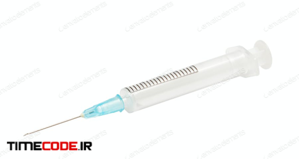 Syringe Isolated On White