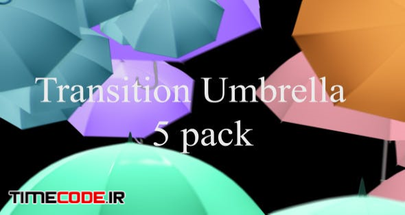 Umbrella Colorful Transition