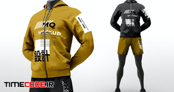 Male Mannequin With Hoodie Mockups