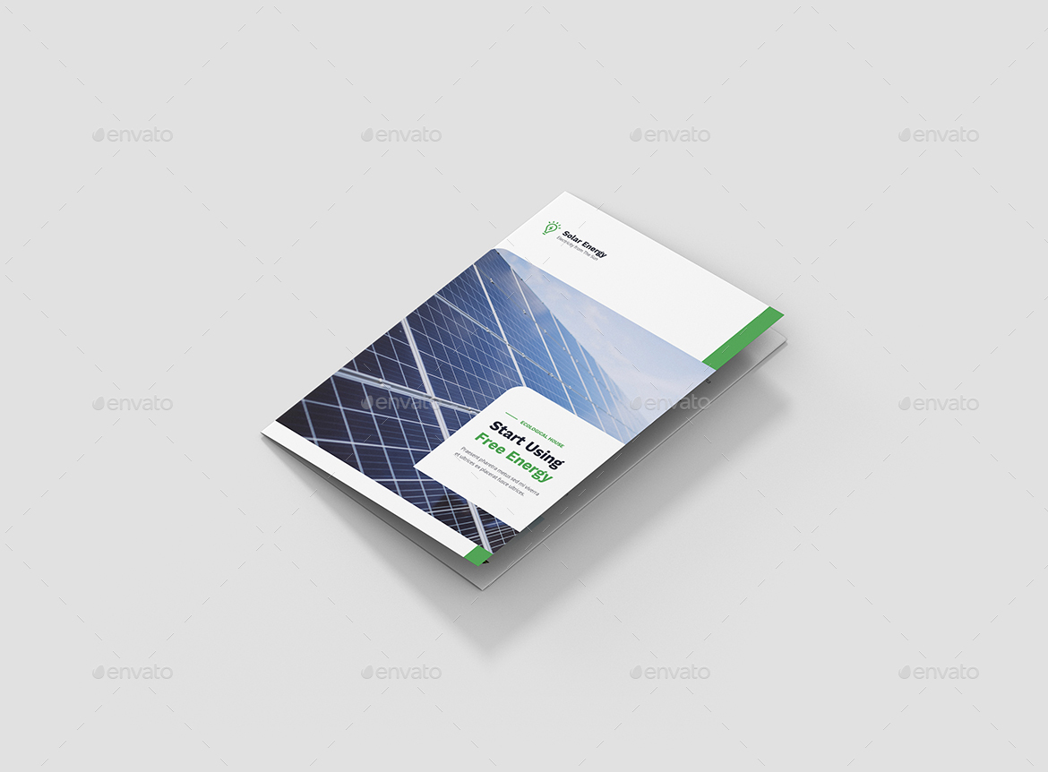 Solar Energy – Brochures Bundle Print Templates 7 In 1
