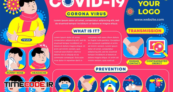 Coronavirus Pandemic Infographic