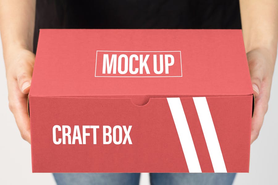 Carton Box Mock Up