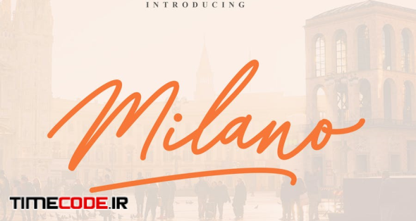 Milano Signature Font