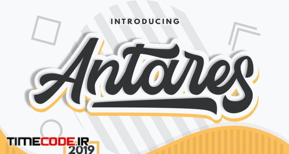 Antares - Authentic Font