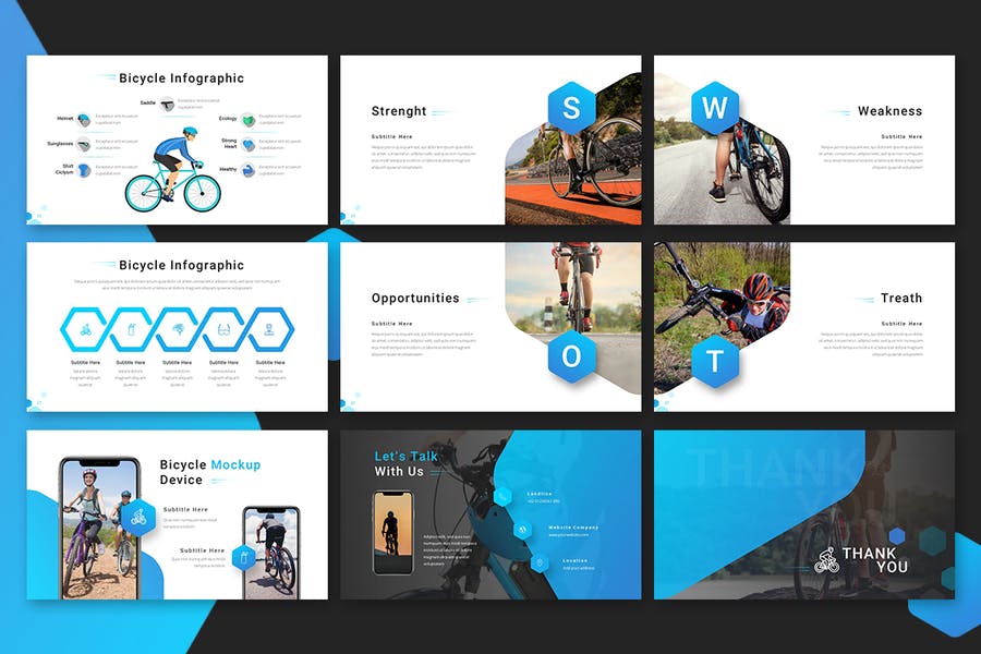 Faster - Sport Powerpoint Template