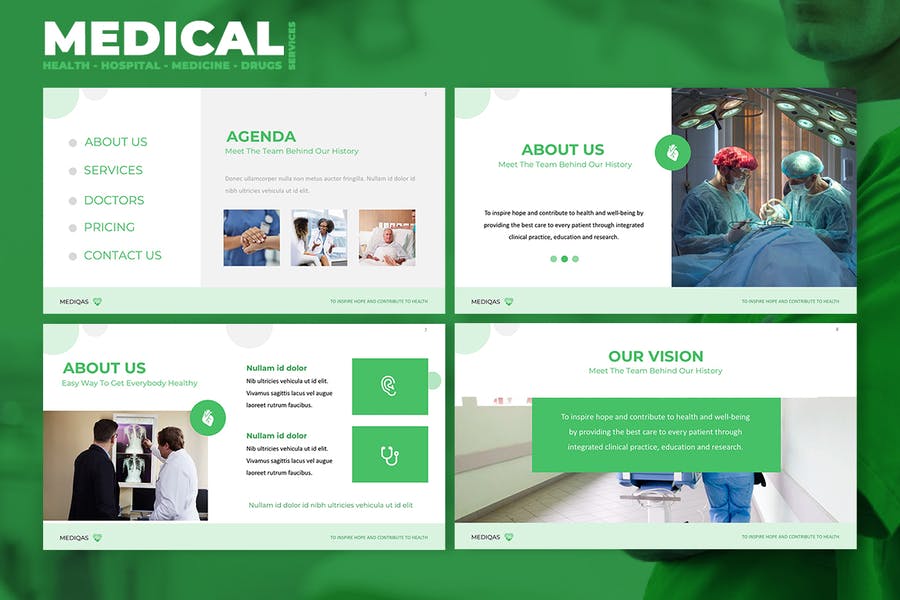 Medical Pro - Clean Powerpoint Template