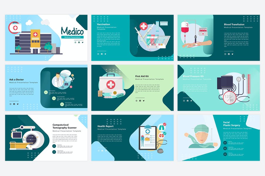 Medico - Medical PowerPoint Template