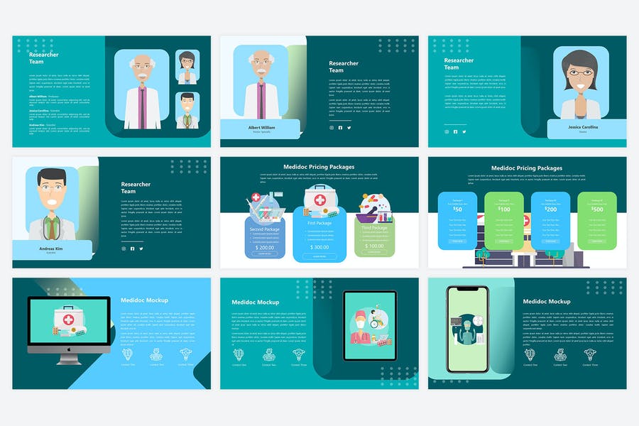 Medico - Medical PowerPoint Template