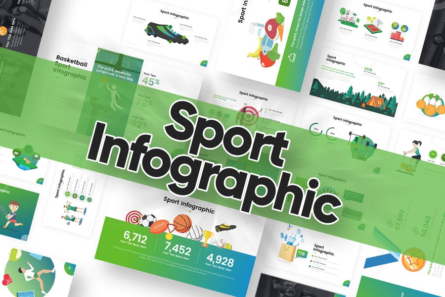 Sport Infographic Powerpoint Template