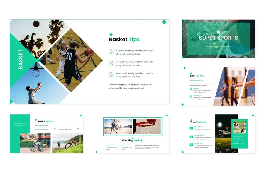 Super Sports - Powerpoint Template