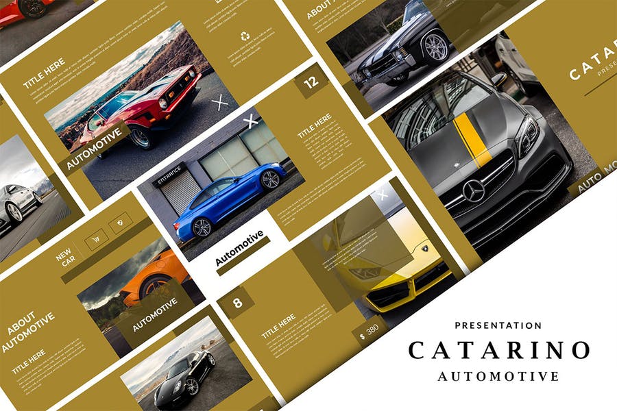 Catarino Automotive - Sport Powerpoint Template