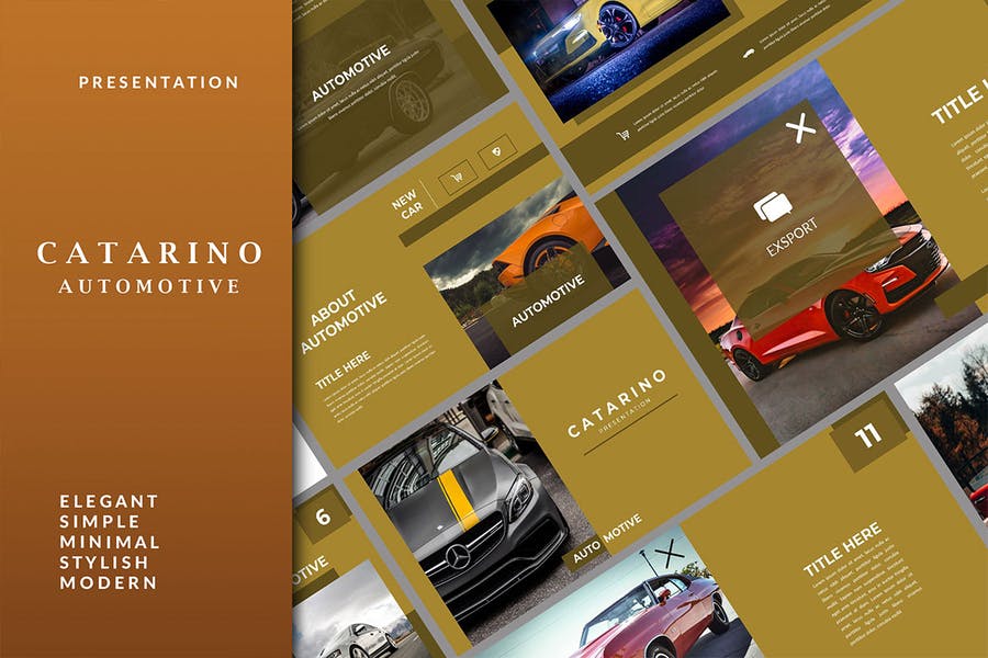 Catarino Automotive - Sport Powerpoint Template