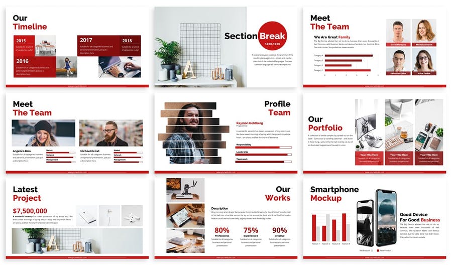Optimax - Corporate Powerpoint Template