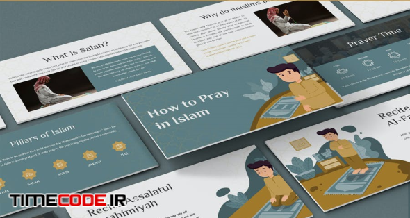 How To Salah - Education Powerpoint Template