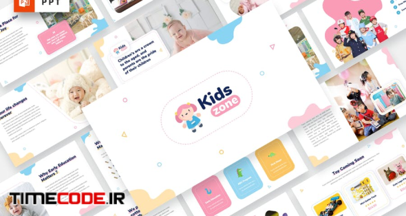 Kids Zone - Kids & Baby Powerpoint Template