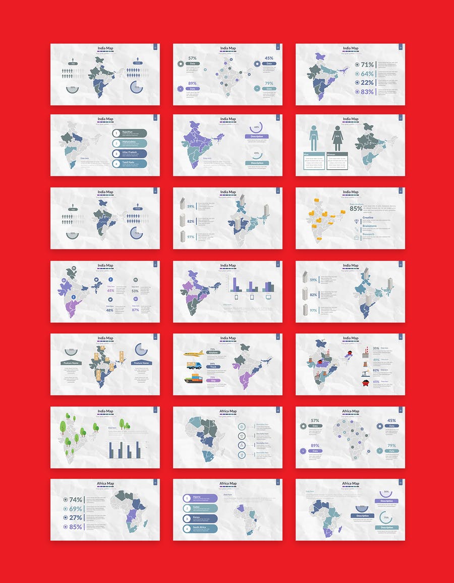 Map Powerpoint Template