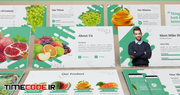 Fructus - Fruits Powerpoint Template