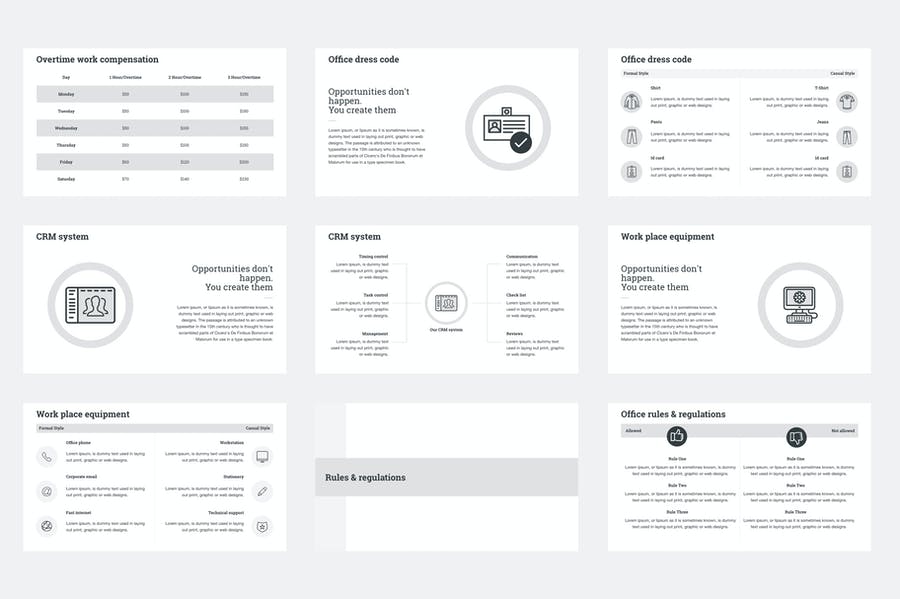 HR Human Resources PowerPoint Template