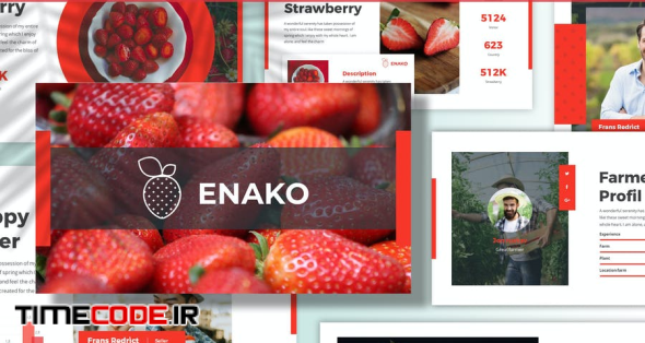 Enako - Fruits Powerpoint Template