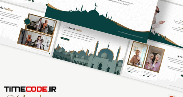 Mubarak - Islamic Shop Powerpoint Template