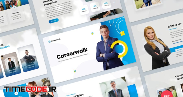 Human Resources & Recruiting PowerPoint Template