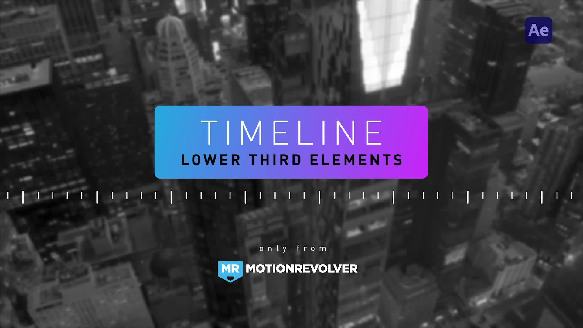  Timeline Lower Third Elements 