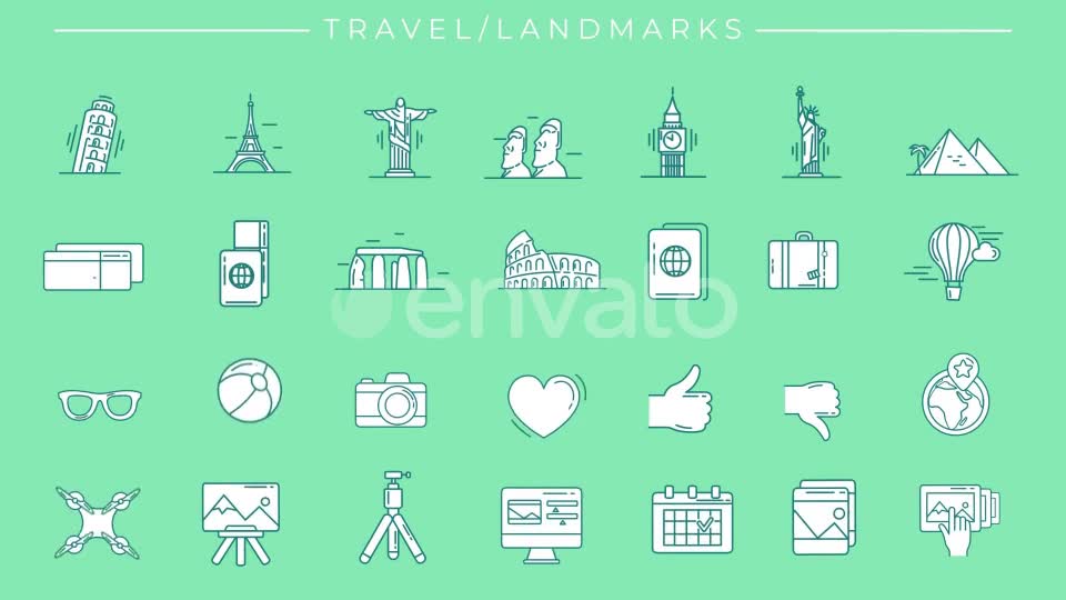  Travel And Map Icons Pack 