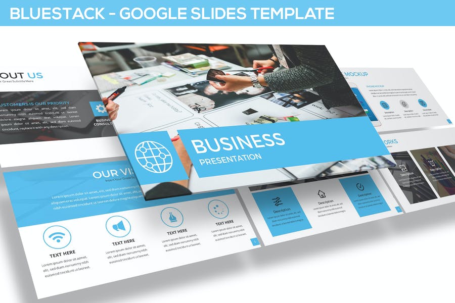 Bluestack - Google Slides Template