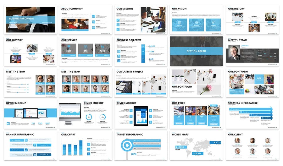 Simply Business Proposal - Powerpoint Template