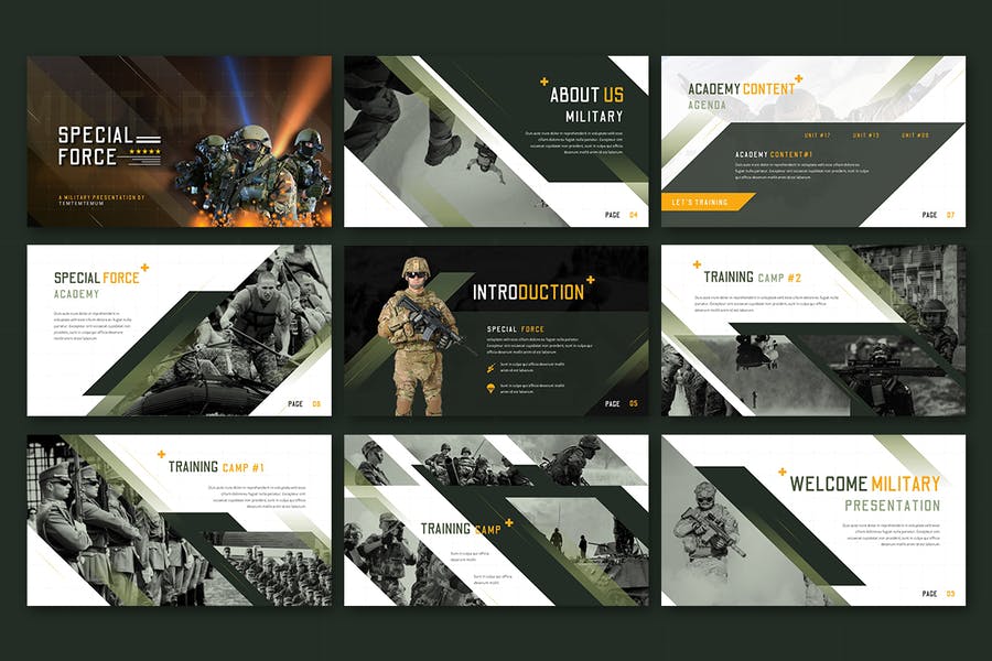 Special Force - Powerpoint Template