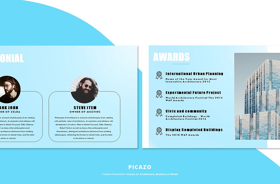 Picazo - Architecture Powerpoint Template