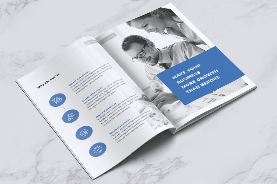 HEXA Professional Company Profile Brochures