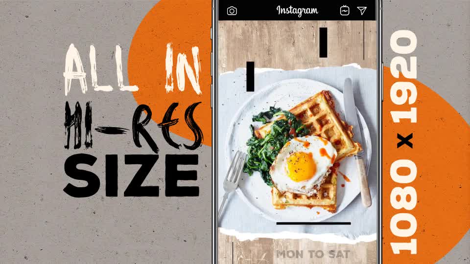  Fun Casual Food Menu Instagram Stories 