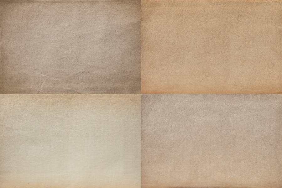 20 Vintage Paper Textures / Backgrounds