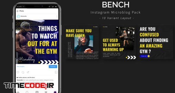 Bench - Instagram Microblog Pack