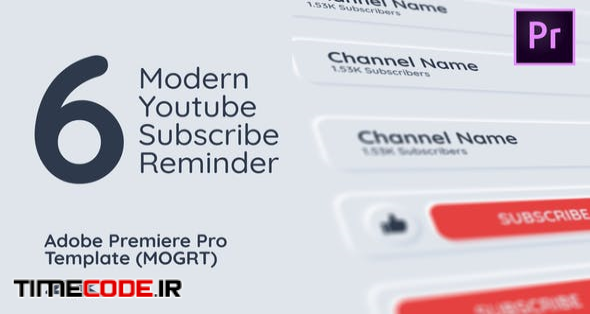 Modern Youtube Subscribe Pack