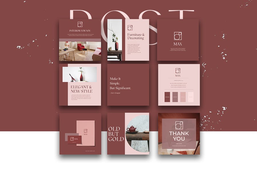 Interior Designer Company - Instagram Pack